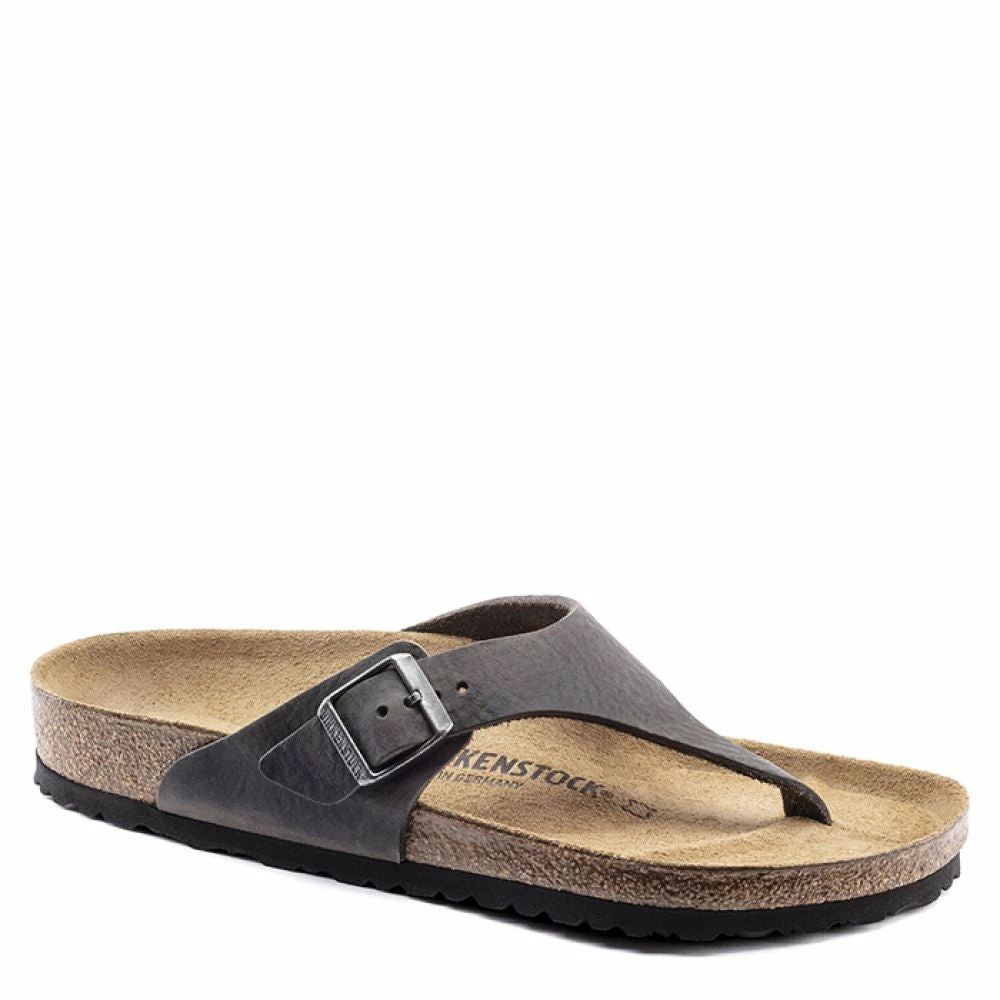 Birkenstock Men's Como Nubuck Leather In Camberra Iron - Image 2