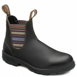 Blundstone Original 1409 In Stout Brown Striped Elastic