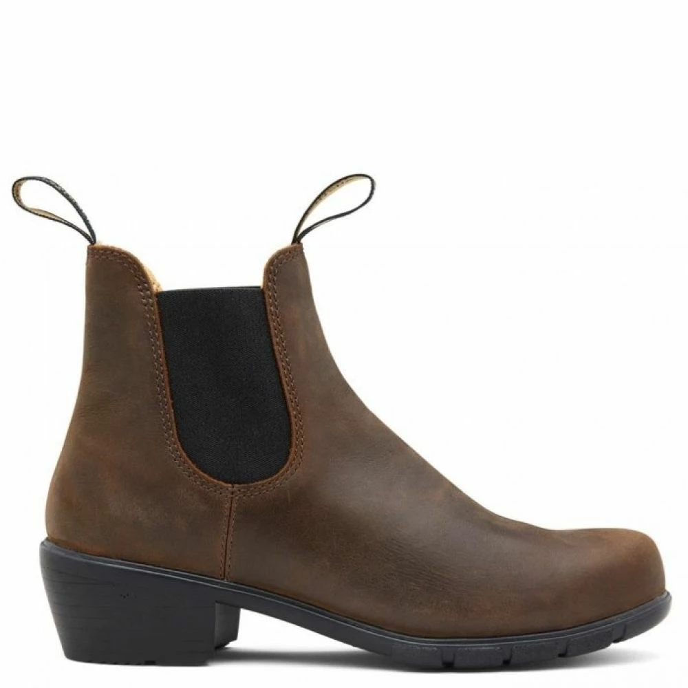 Blundstone Women's Series Heel 1673 In Antique Brown - Image 2