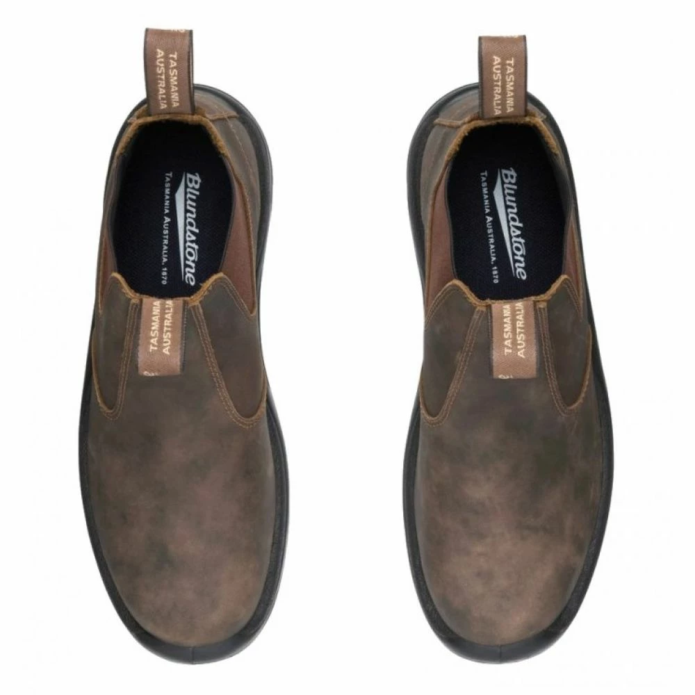 Blundstone Women's Non-Safety Work Boot 492 In Rustic Brown - Image 4