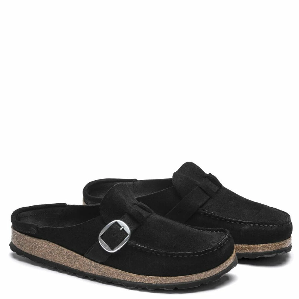 Birkenstock Buckley Suede Leather In Black (Narrow Width) - Image 2