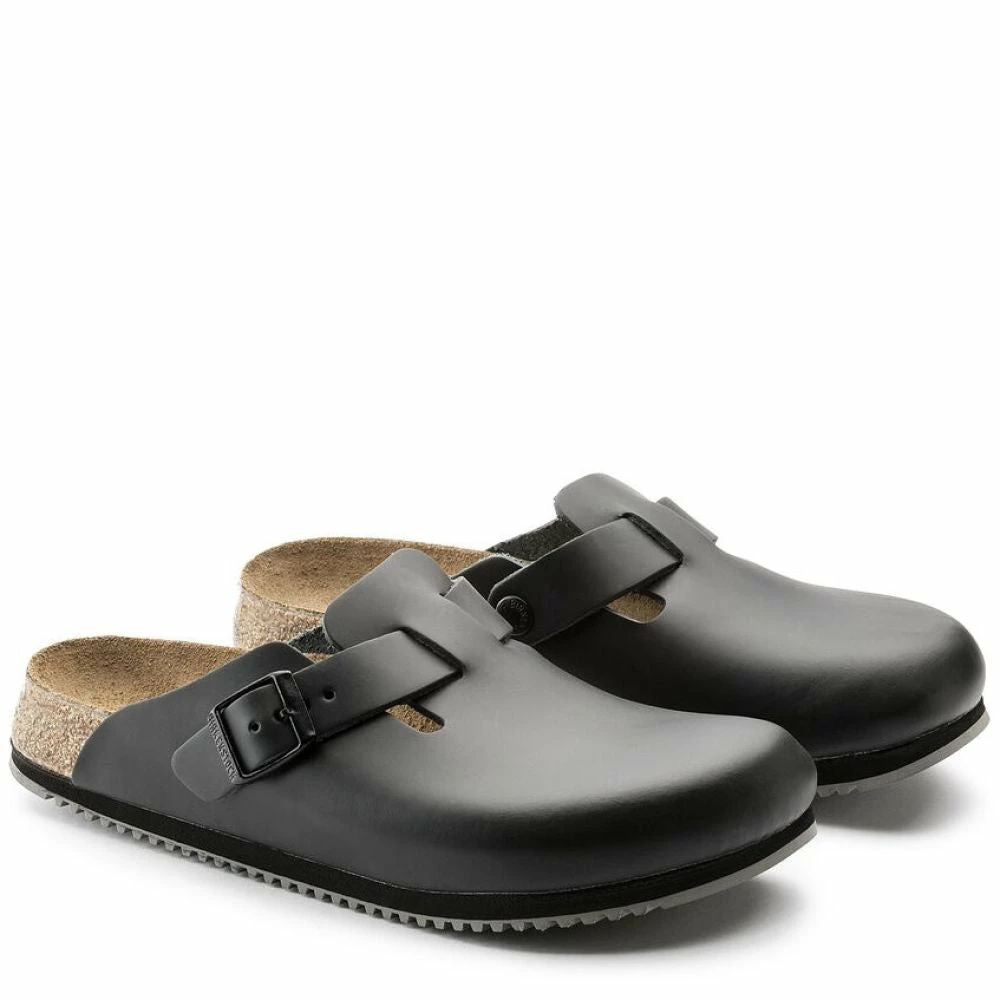 Birkenstock Boston Super Grip In Black - Image 2