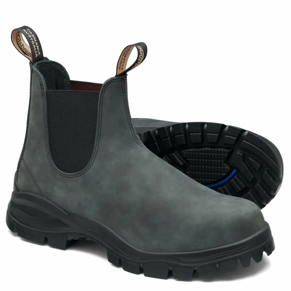 Blundstone Lug Sole 2238 In Rustic Black - Image 3