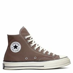 Converse Chuck 70 Vintage Canvas Hi In Earthy Brown/Egret/Black
