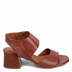 Miz Mooz Women's Bonnette Heeled Sandal In Brandy