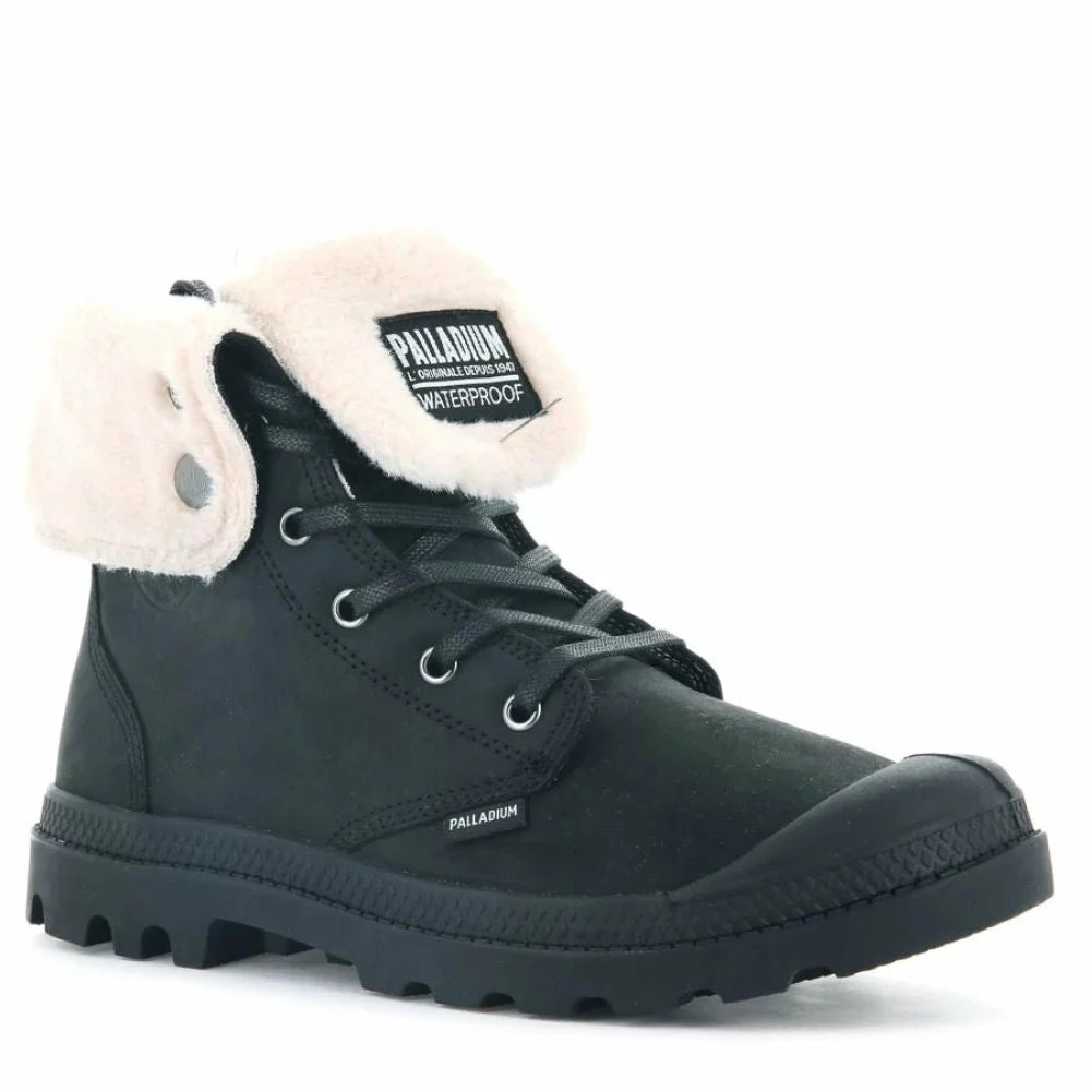 Palladium Baggy Leather ESS WPS In Black - Image 2