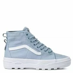 Vans Women's Sentry Sk8-Hi WC In Heavy Canvas Ashley Blue