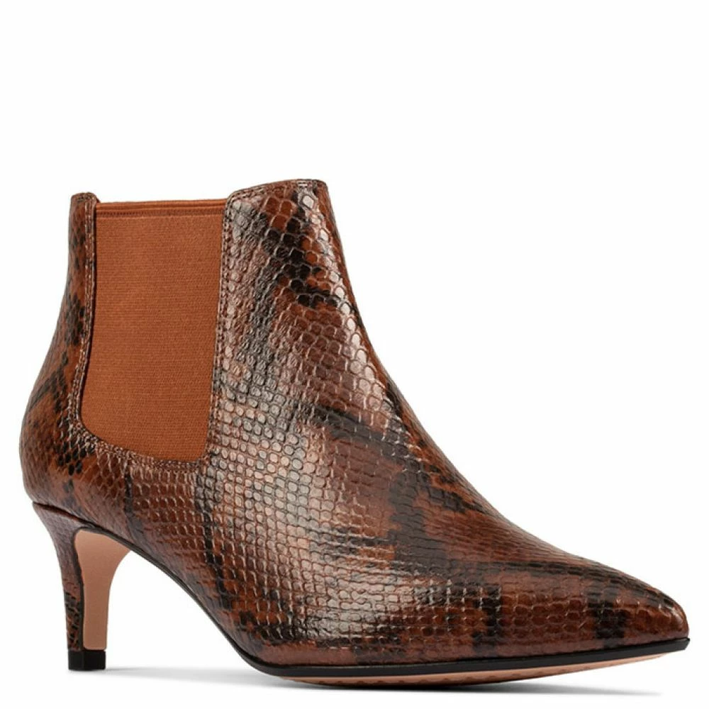 Clarks Women's Laina55 Boot 2 In Dark Tan - Image 2