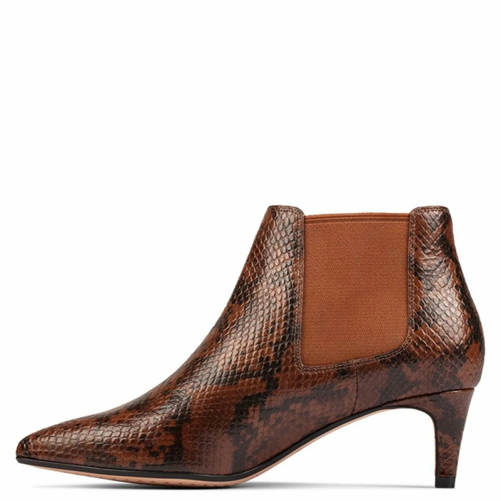 Clarks Women's Laina55 Boot 2 In Dark Tan - Image 3