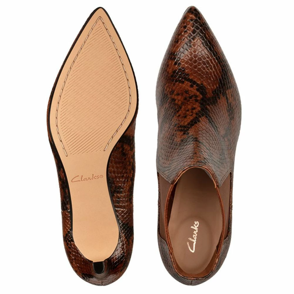 Clarks Women's Laina55 Boot 2 In Dark Tan - Image 4