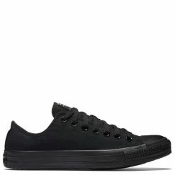 Converse Chuck Taylor All Star Mono Canvas Low Top In Black Monochrome