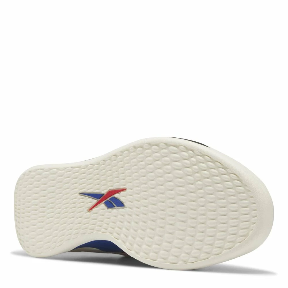 Reebok Men's Instapump Fury Zone Mid Basketball Shoes In Classic White/Vector Red/Vector Blue - Image 5