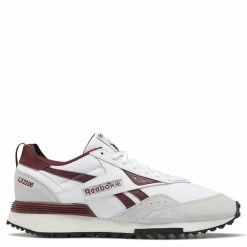 Reebok Men's LX2200 In Ftwr White/Classic Burgundy/Pure Grey 2