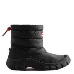Hunter Women's Intrepid Insulated Short Snow Boots In Black
