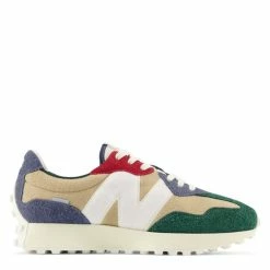 New Balance Men's 327 In Golden Hour With Nightwatch Green