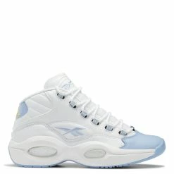 Reebok Men's Question Mid In Ftwwht/Flublu/Toxyel