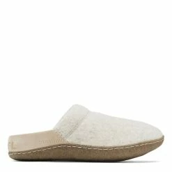 Sorel Women's Nakiska Scuff Slipper In Ancient Fossil/Gum 2