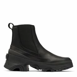 Sorel Women's Brex Chelsea Bootie In Black/Black