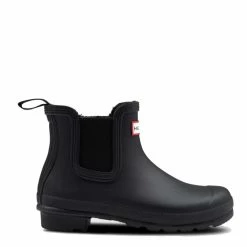 Hunter Women's Original Insulated Chelsea Boots In Black